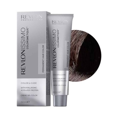 Revlon Professional Крем-краска Revlonissimo Colorsmetique, 6.01 Темный Блондин Натуральный-Пепельный, 60 мл купить