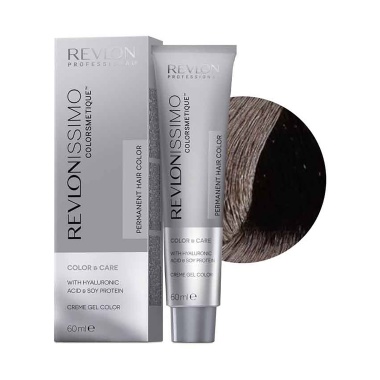 Revlon Professional Крем-краска Revlonissimo Colorsmetique, 6.1 Темный Блондин Пепельный, 60 мл купить