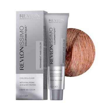 Revlon Professional Крем-краска Revlonissimo Colorsmetique, 7.43 Блондин Медно-Золотистый, 60 мл купить