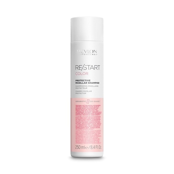 Revlon Professional Мицеллярный шампунь для окрашенных волос Restart Color Protective Micellar Shampoo, 250 мл купить