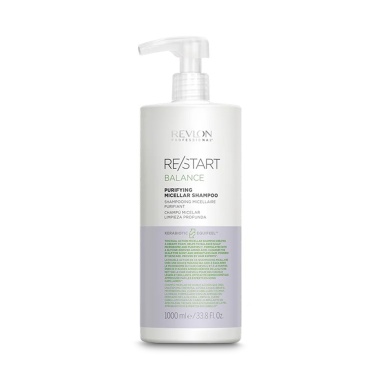 Revlon Professional Мицеллярный шампунь для жирной кожи Restart Balance Purifying Micellar, 1000 мл купить