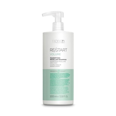Revlon Professional Мицеллярный шампунь для тонких волос Restart Volume Magnifying Micellar, 1000 мл купить