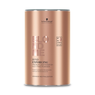 Schwarzkopf Professional Обесцвечивающая бондинг-пудра BlondMe Premium Lightener 9+, 450 мл купить