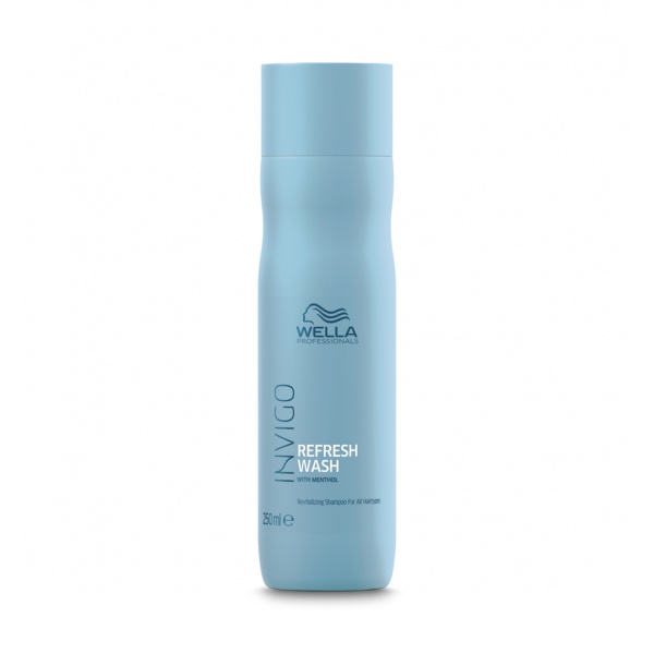 Wella Professionals Оживляющий шампунь для всех типов волос Invigo Refresh Wash, 250 мл купить