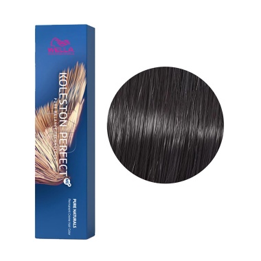 Wella Professionals Стойкая крем-краска Koleston Perfect Me+, 2/0 Черный натуральный, 60 мл купить