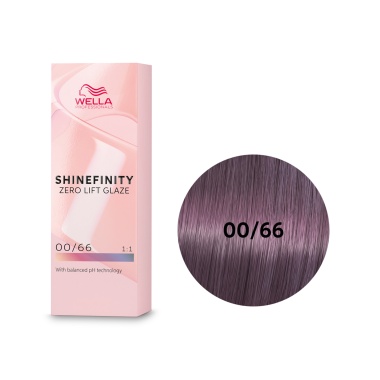 Wella Professionals Гель-крем краска для тонирования и блеска без осветления Shinefinity, 00/66 Фиалковый, 60 мл купить