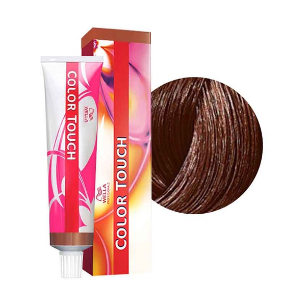 Wella Professionals Краска для волос Color Touch, 6/37 темный блонд золотисто-коричневый, 60 мл купить
