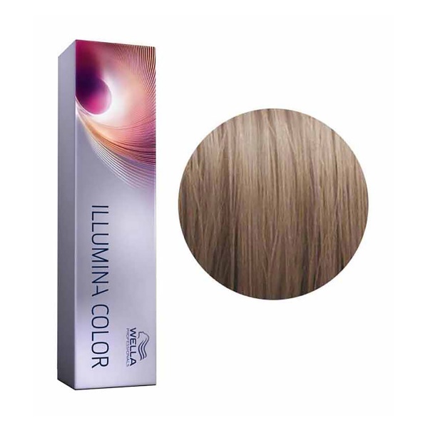 Wella Professionals Краска для волос Illumina Color, светлый блонд пепельный 8/1, 60 мл купить