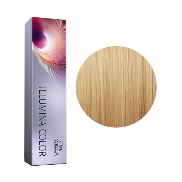 Wella Professionals Краска для волос Illumina Color, яркий блонд золотисто - фиолетовый 10/36, 60 мл купить