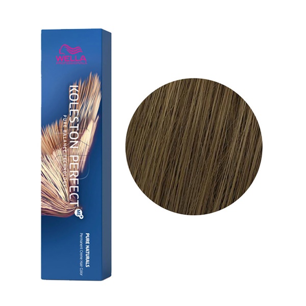 Wella Professionals Стойкая крем-краска Koleston Perfect Me+, 77/02 Блонд интенсивный натуральный матовый, 60 мл купить
