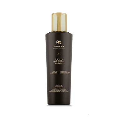 Greymy Кератиновый крем Голд для выпрямления с частицами золота Gold Hair Keratin Treatment, 500 мл купить