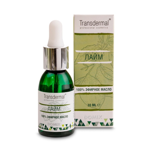 Transdermal Cosmetics 100% Косметическое эфирное масло лайма, 30 мл купить