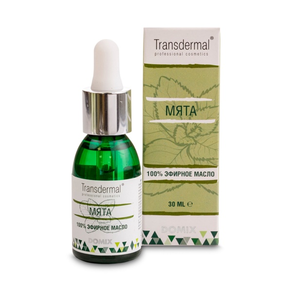Transdermal Cosmetics 100% Косметическое эфирное масло мяты, 30 мл купить