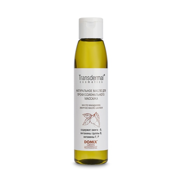 Transdermal Cosmetics Натуральное масло макадамии с эфирным маслом шалфея, 136 мл купить
