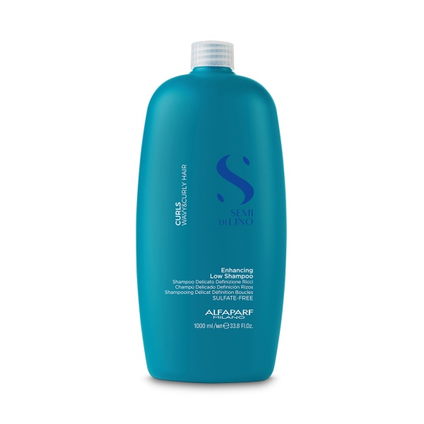 ДУБЛЬ Alfaparf Шампунь для кудрявых и вьющихся волос SDL Curls Enhancing Low Shampoo, 1000 мл купить