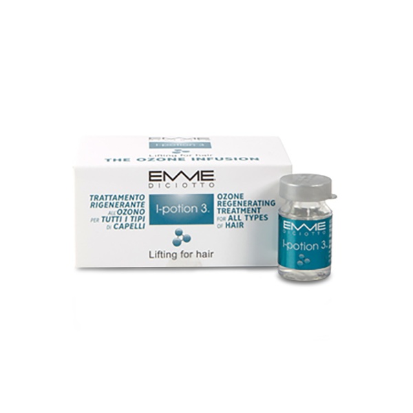 Emmediciotto Озоновая сыворотка в ампулах I-Potion 3 Lifting for Hair-Ozone Regenerating Treatment, 2 х 10 мл купить