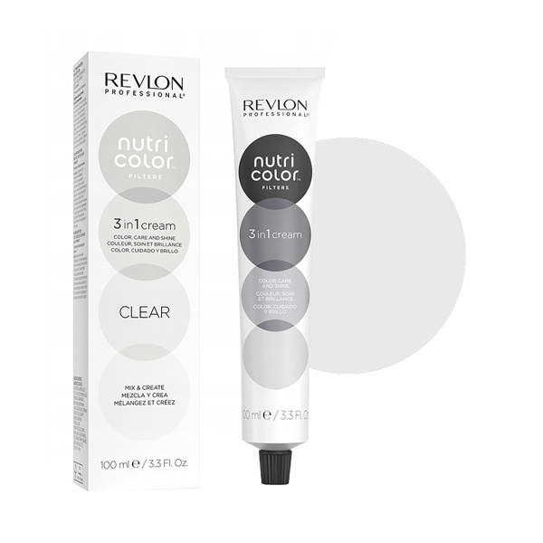 Revlon Professional Крем-краска 3 в 1 Nutri Color Creme, 000 Clear, 100 мл купить