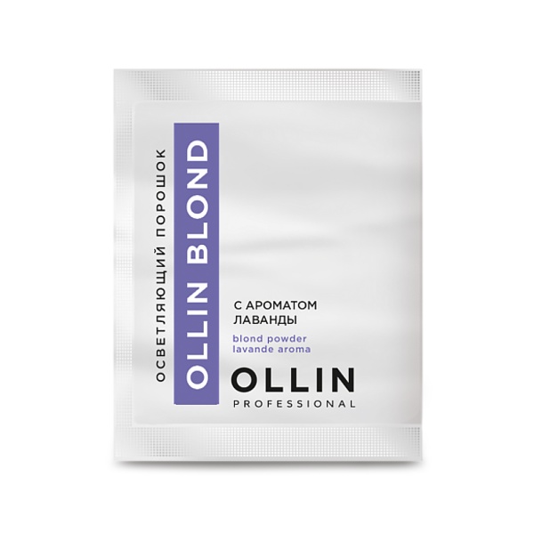 Ollin Professional Осветляющий порошок в саше с ароматом лаванды Blond Powder Aroma Lavande, 30 гр купить