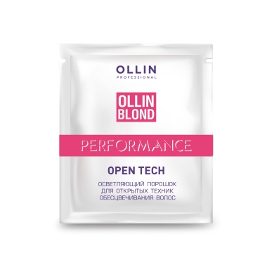 Ollin Professional Осветляющий порошок для открытых техник обесцвечивания волос Blond Performance Open Tech, 30 гр купить