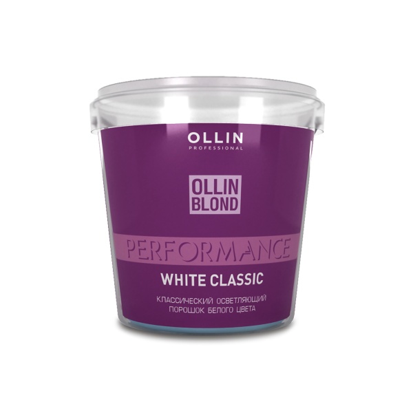 Ollin Professional Классический осветляющий порошок белого цвета Blond Performance White Classic, 500 гр купить