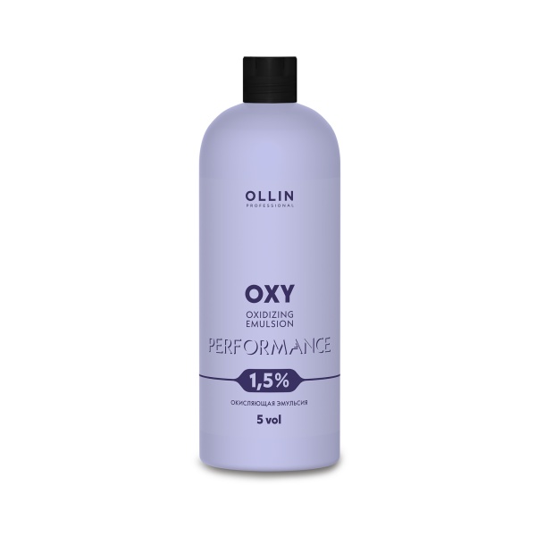 Ollin Professional Окисляющая эмульсия Performance Oxidizing Emulsion, 1,5% 5vol, 1000 мл купить