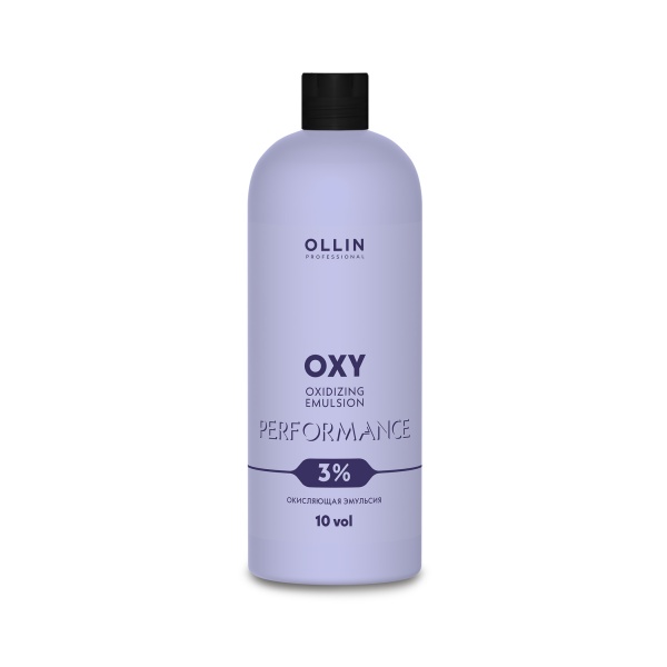 Ollin Professional Окисляющая эмульсия Performance Oxidizing Emulsion, 3% 10vol, 1000 мл купить