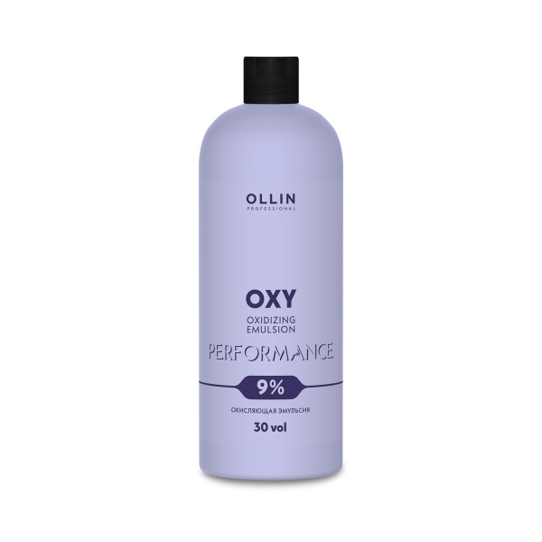 Ollin Professional Окисляющая эмульсия Performance Oxidizing Emulsion, 9% 30vol, 1000 мл купить