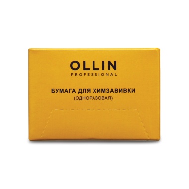 Ollin Professional Бумага для химзавивки, одноразовая, 75 х 50 мм, 1000 шт купить
