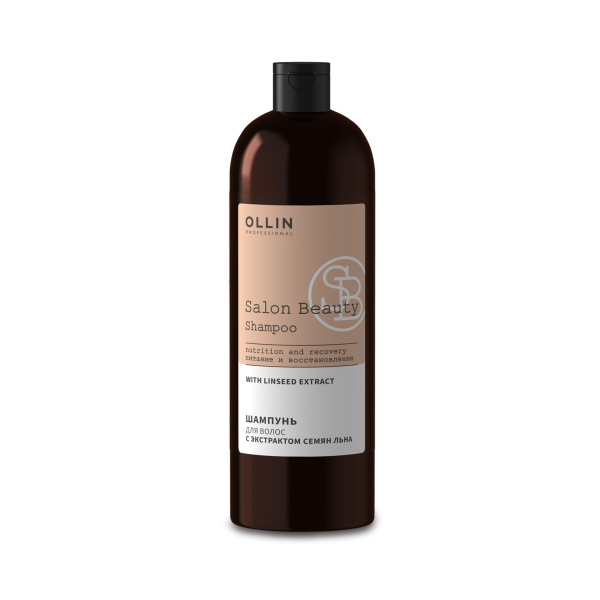 Ollin Professional Шампунь для волос с экстрактом семян льна Salon Beauty, 1000 мл купить