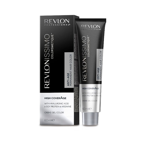 Revlon Professional Краска для волос Revlonissimo Colorsmetique High CoverAge, 5-41 насыщенный светлый орех, 60 мл купить