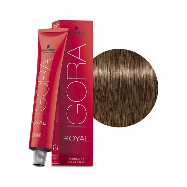 Schwarzkopf Professional Краска для волос Igora Royal, 7-0 средний русый натуральный, 60 мл купить