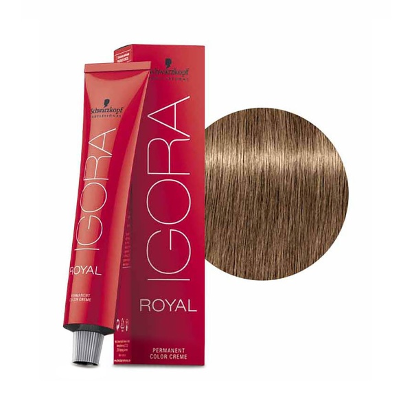Schwarzkopf Professional Краска для волос Igora Royal, 8-00 светлый русый натуральный экстра, 60 мл купить