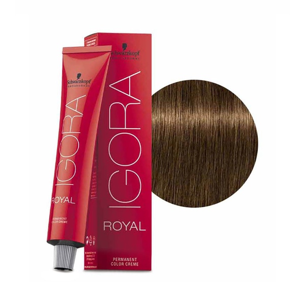 Schwarzkopf Professional Краска для волос Igora Royal, 6-4 темный русый бежевый, 60 мл купить