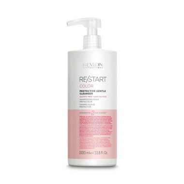 Revlon Professional Шампунь для нежного очищения окрашенных волос Restart Color Protective Gentle Cleanser, 1000 мл купить