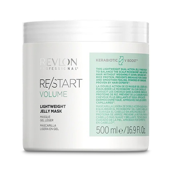 Revlon Professional Неутяжеляющая маска-желе Restart Volume Lightweight Jelly Mask, 500 мл купить