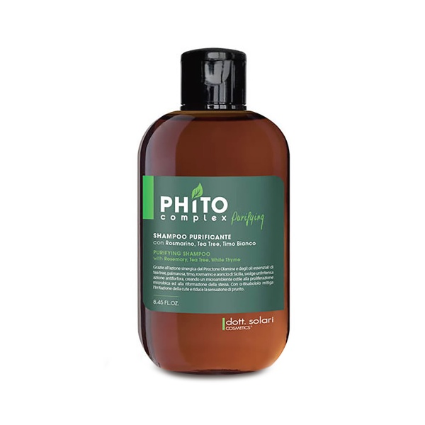 Dott.Solari Cosmetics Шампунь очищающий кожу головы от перхоти Phitocomplex Purifying, 250 мл купить