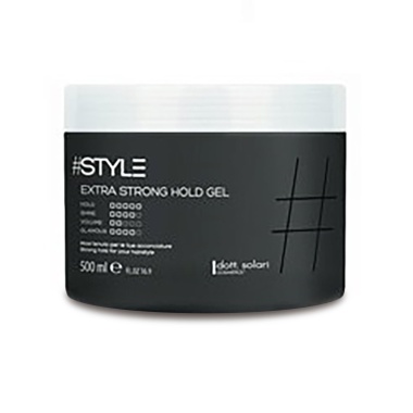 Dott.Solari Cosmetics Гель для волос сверхсильной фиксации Style, 500 мл купить