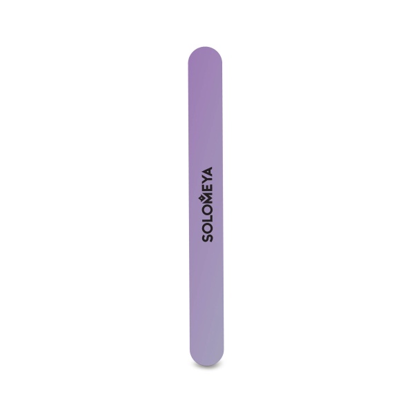 Solomeya Пилка для натуральных и искусственных ногтей, Лаванда Lavander Mylar Nail File, 180/180 грит купить