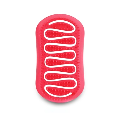 Solomeya Арома-расческа для сухих и влажных волос Aroma Brush for Wet&Dry Hair, аромат клубники, мини купить