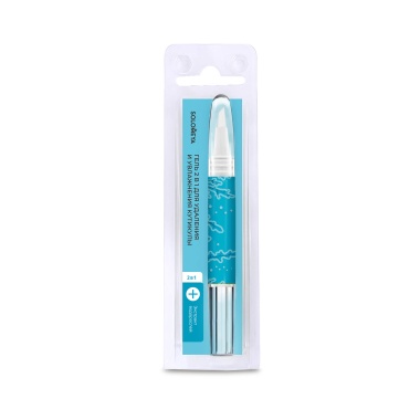 Solomeya Гель 2 в 1 для удаления и увлажнения кутикулы в карандаше Safe Cuticle Away Gel With Silicon Applicator купить