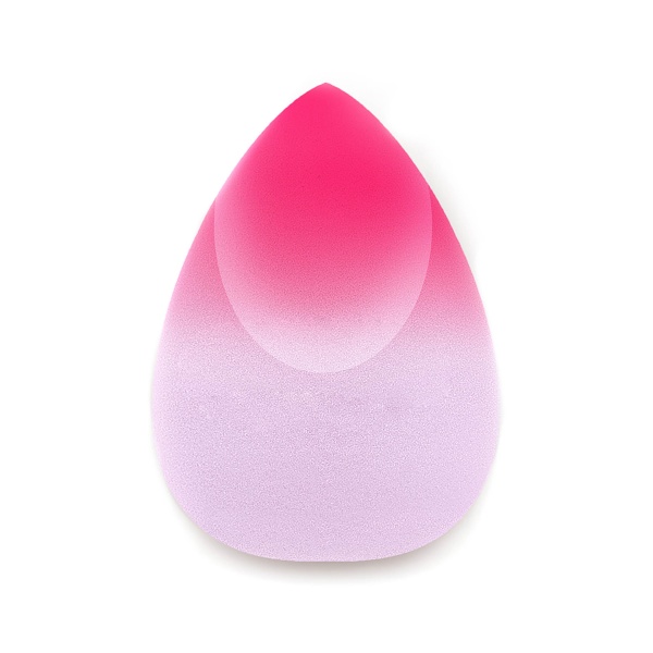 Solomeya Косметический спонж для макияжа меняющий цвет Color Changing Blending Sponge, purple-pink купить