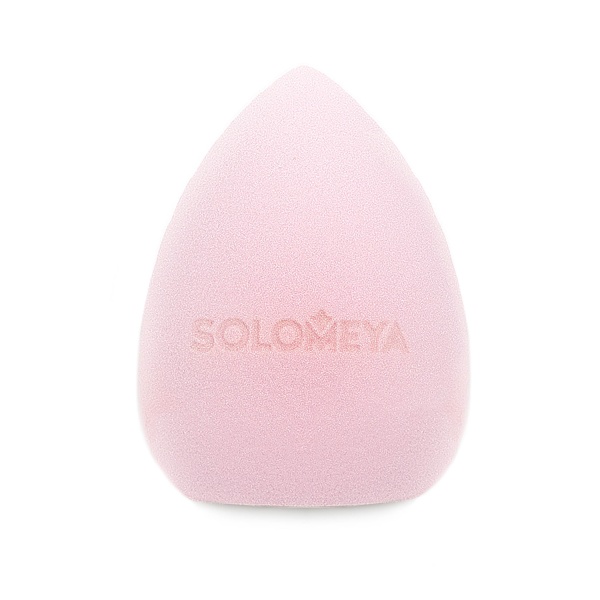 Solomeya Косметический спонж для макияжа со срезом Flat End Blending Sponge, лиловый купить