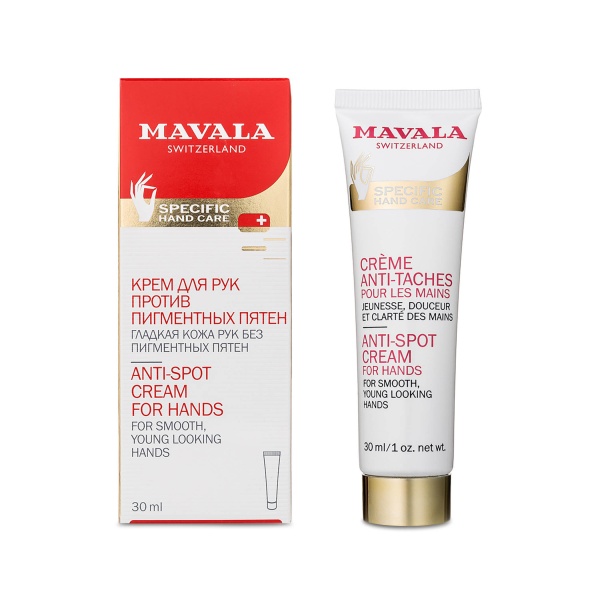 Mavala Крем против пигментных пятен Anti-Blemish Cream for Hands 9092814, 30 мл купить