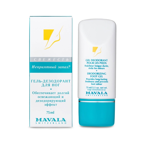 Mavala Гель-дезодорант для ног Deodorizing Foot Gel 9077014, 75 мл купить