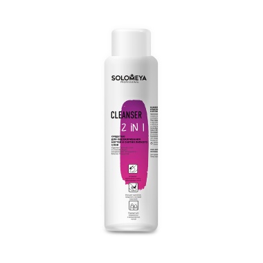 Solomeya Средство для обезжиривания ногтей и снятия липкого слоя с помпой Cleanser 2 in 1 Pump, 1000мл купить