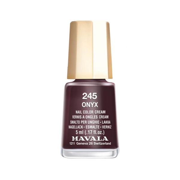 Mavala Лак для ногтей, 245 Оникс, Onyx, 5 мл купить