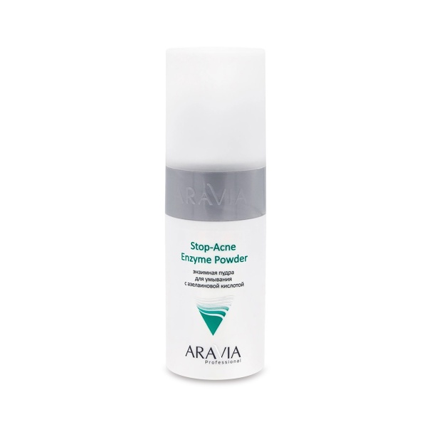 Aravia Professional Энзимная пудра для умывания с азелаиновой кислотой Stop-Acne Enzyme Powder, 150 мл купить