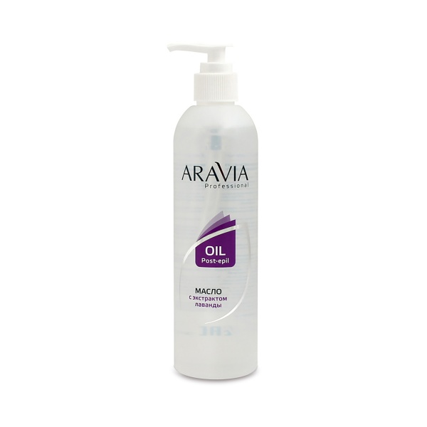 Aravia Professional Масло после депиляции для чувствительной кожи с экстрактом лаванды, 300 мл купить