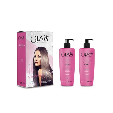 Dott.Solari Cosmetics Набор для разглаживания волос Glam Smoothing Treatment Kit, 2x500 мл купить