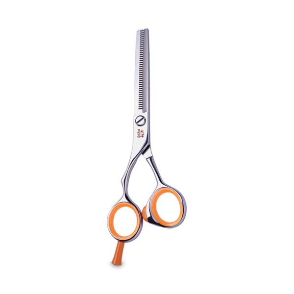 Tayo Парикмахерские ножницы для левши филировочные Orange, 5.5″, 40 зубцов купить